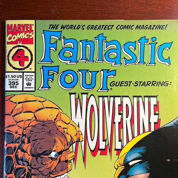 Marvel Comics Vintage Fantastic Four #395, Dec 1994 - Picture 2 of 6